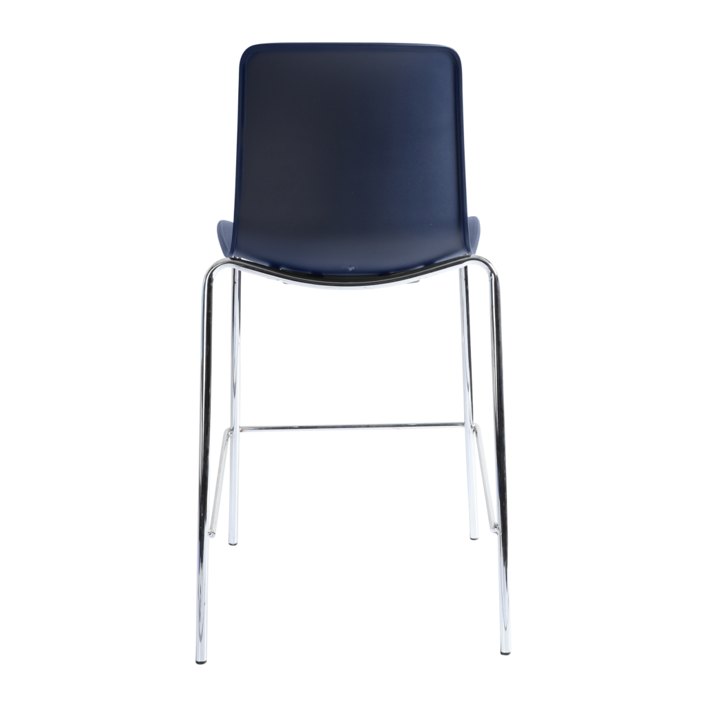 Acti Stool (Navy Blue / 4-leg Low Barstool) image