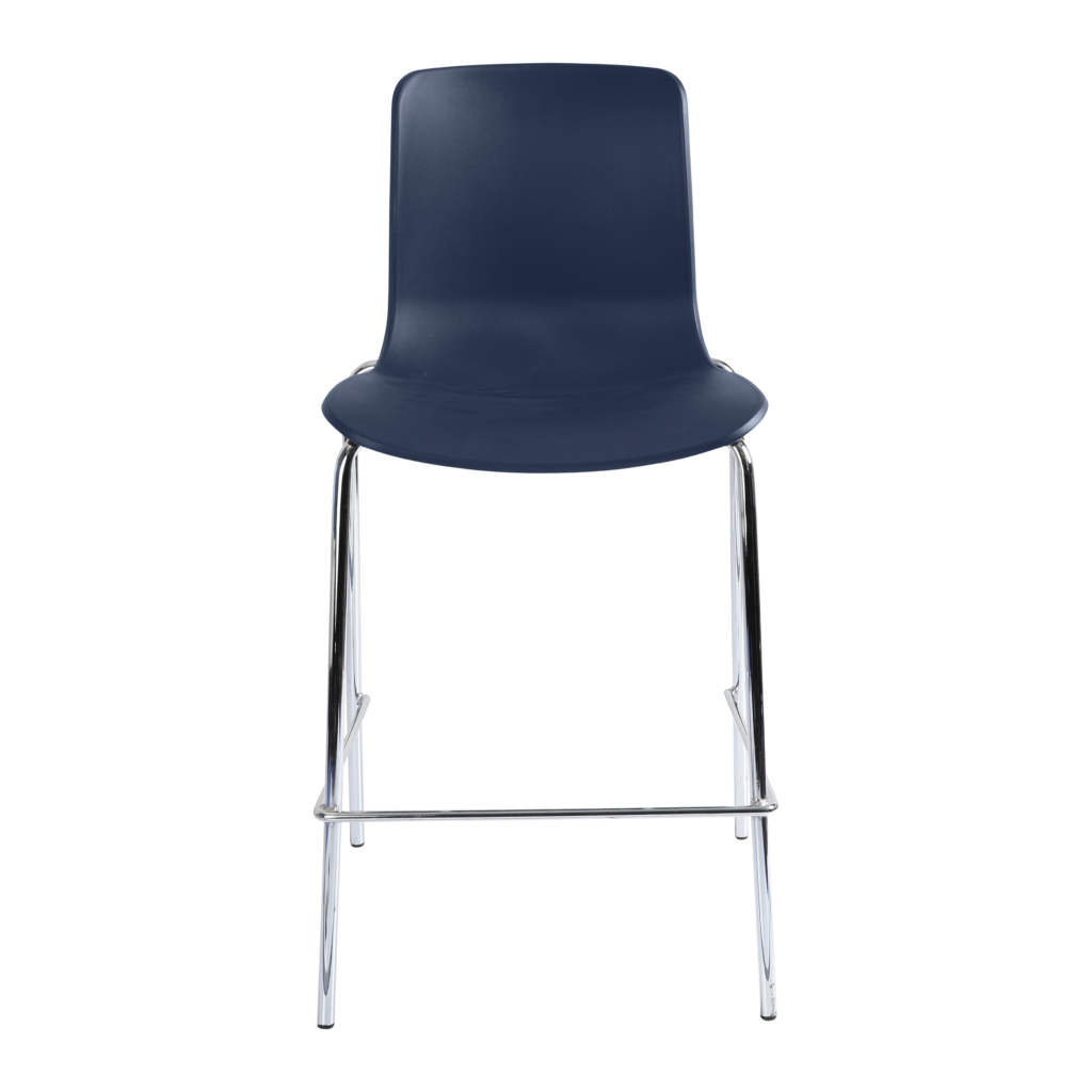 Acti Stool (Navy Blue / 4-leg Low Barstool) image