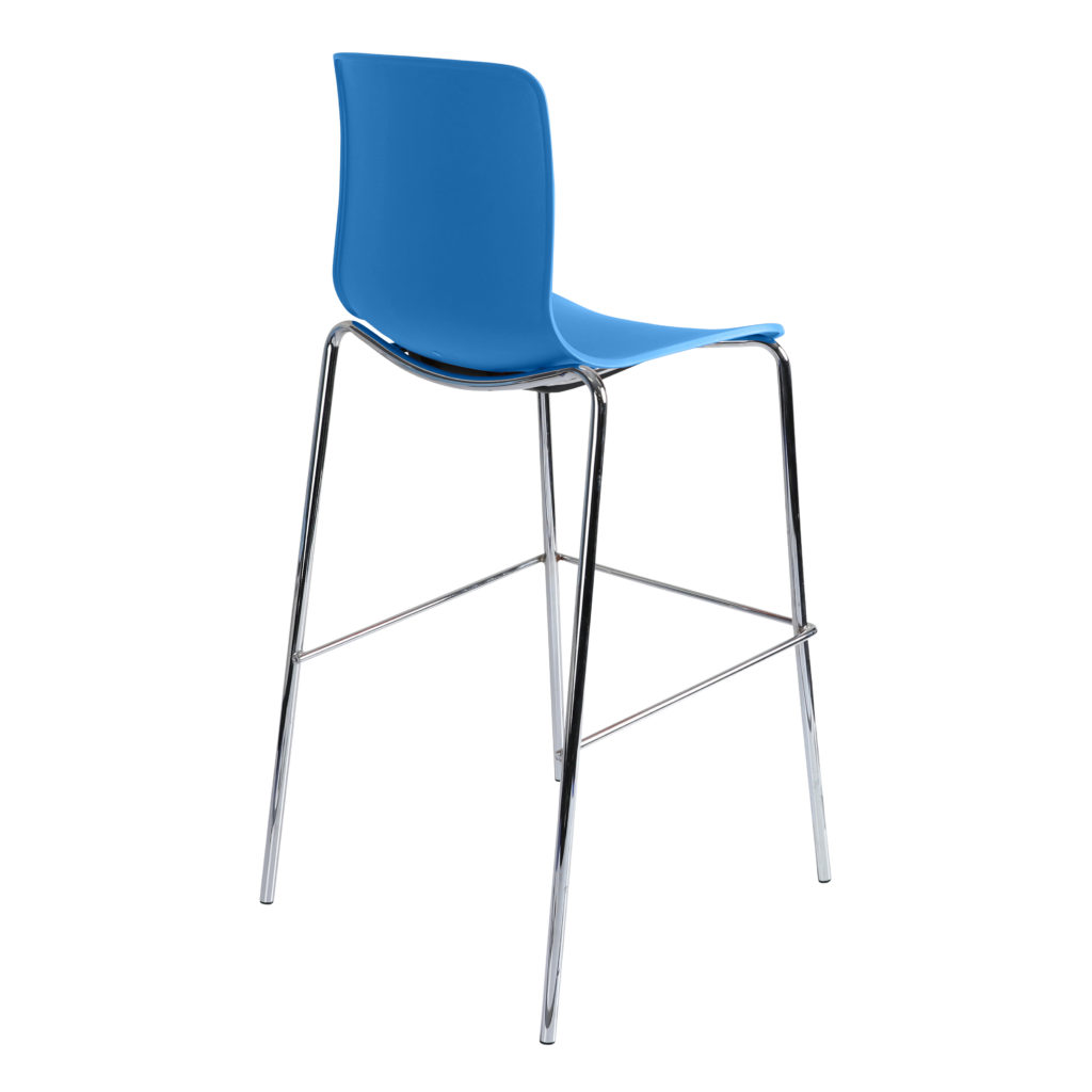 Acti Stool (Ocean Blue / 4-leg High Barstool) image