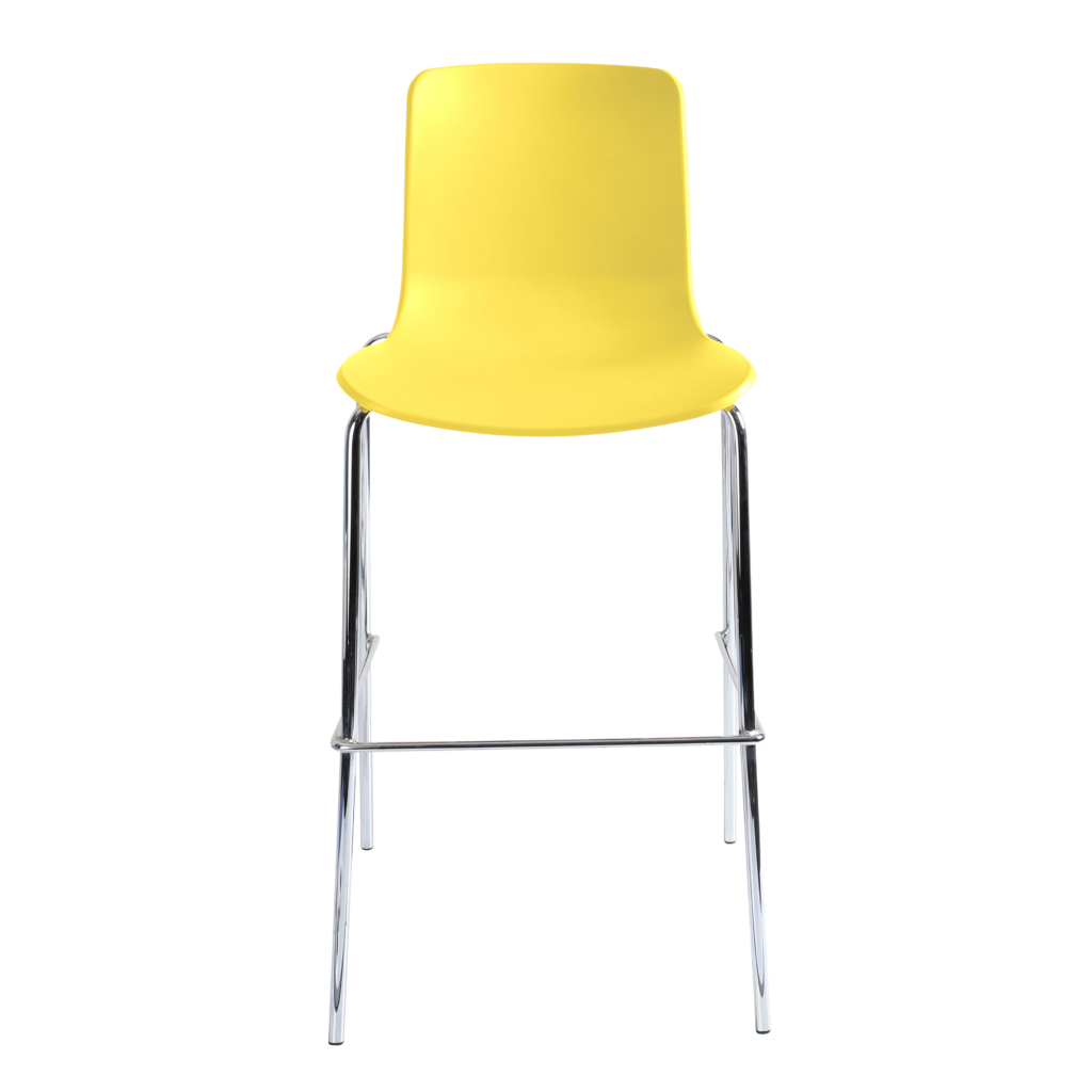 Acti Stool (Yellow / 4-leg High Barstool) image