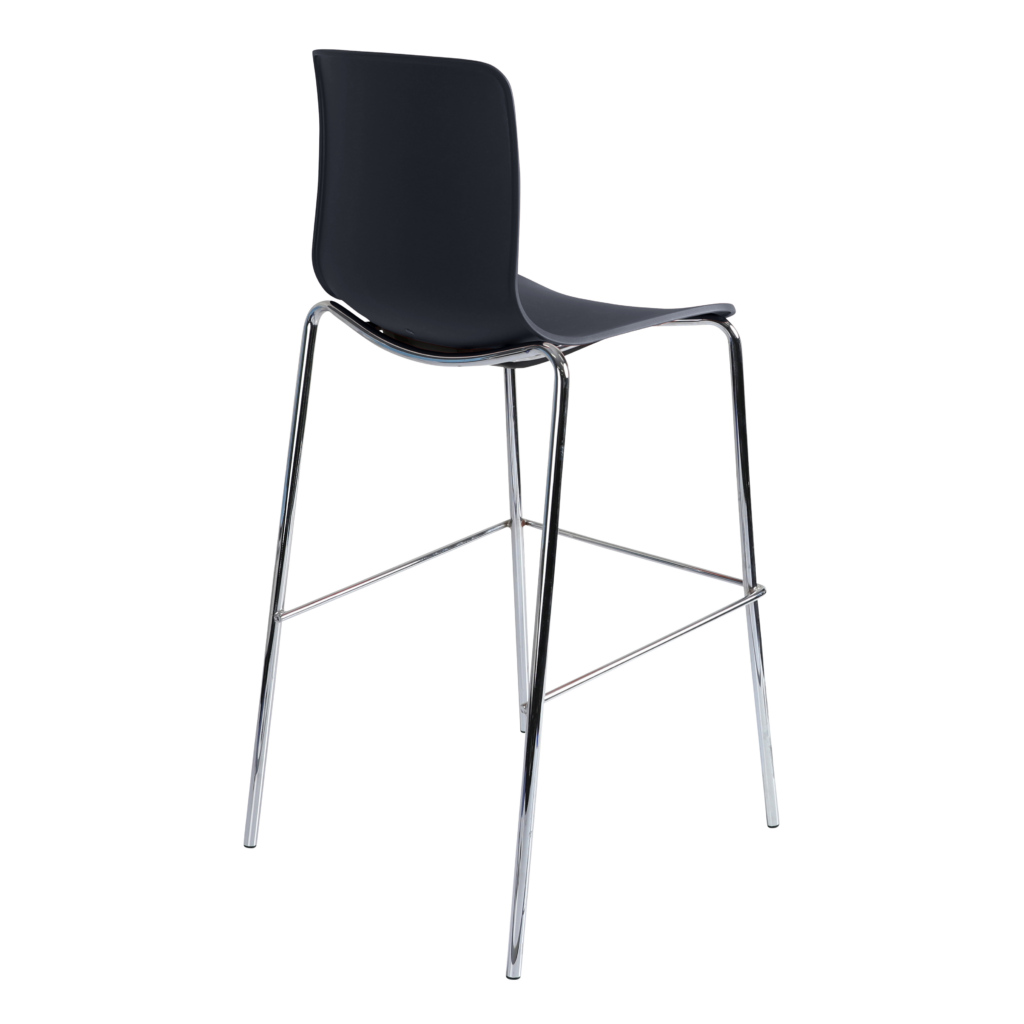 Acti Stool (Navy Blue / 4-leg High Barstool) image