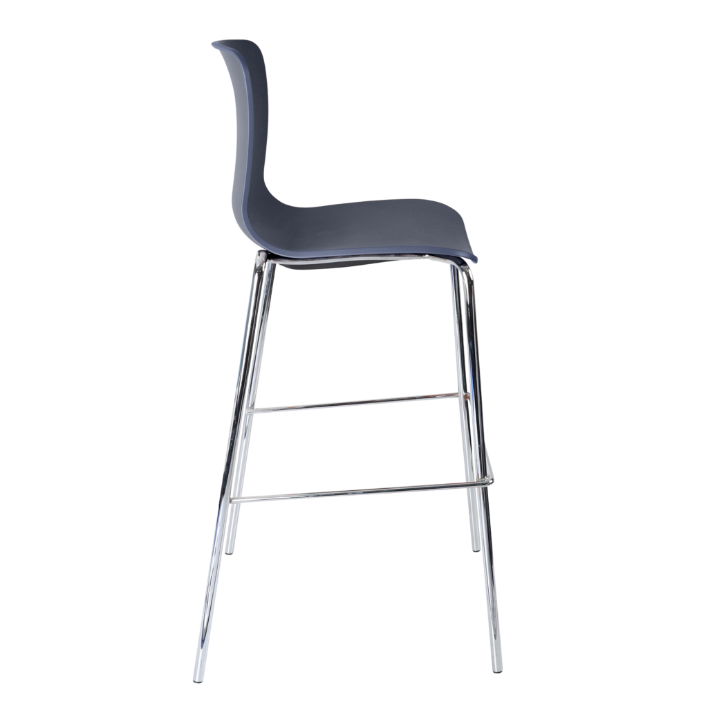 Acti Stool (Navy Blue / 4-leg High Barstool) image