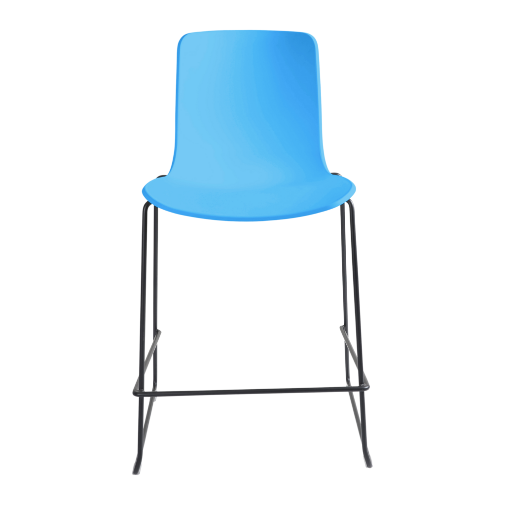 Acti Stool (Ocean Blue / Stool Sled Base) image