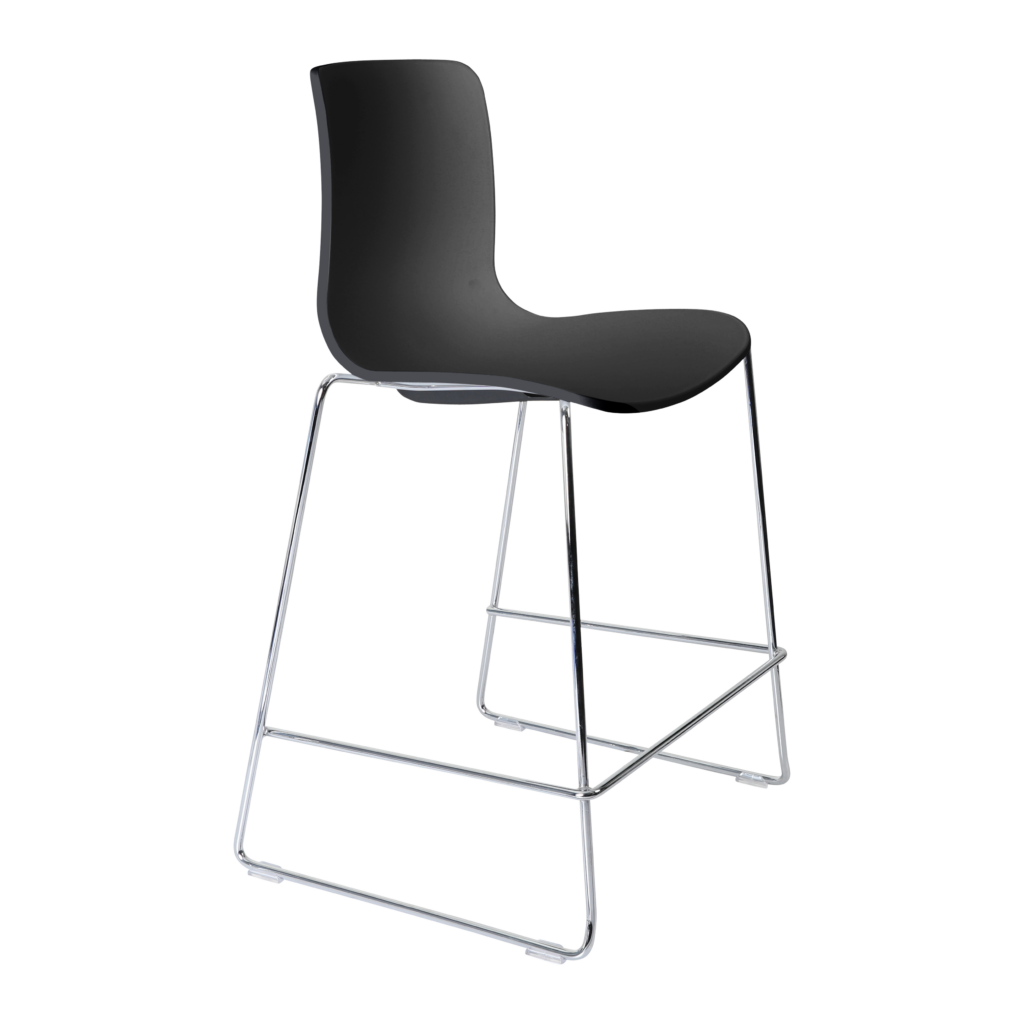 Acti Stool (Black / Stool Sled Base) image