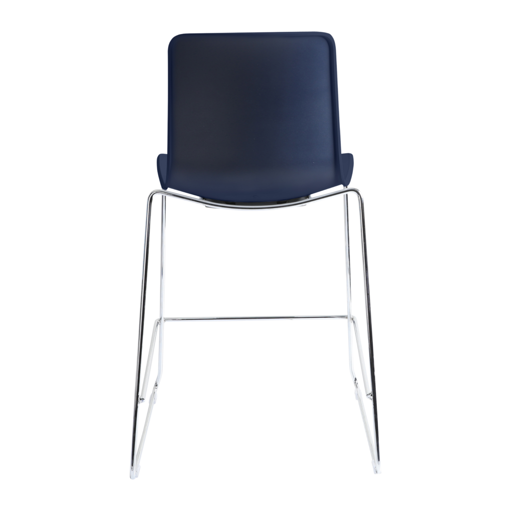Acti Stool (Navy Blue / Stool Sled Base) image