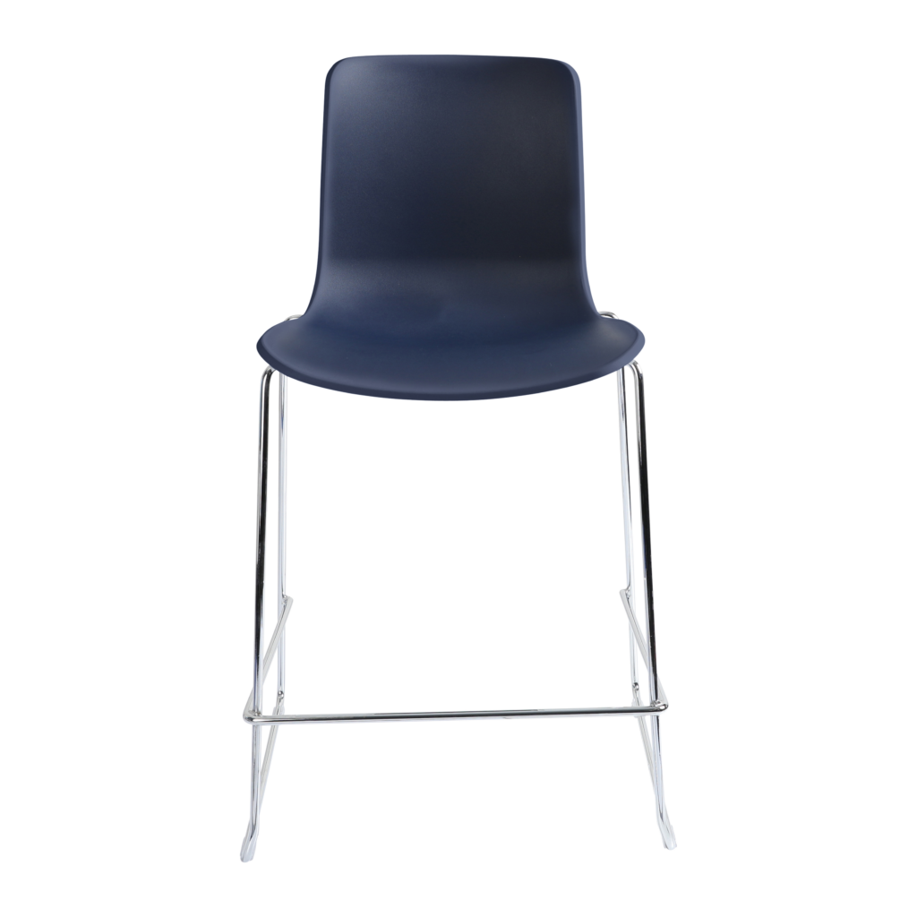 Acti Stool (Navy Blue / Stool Sled Base) image