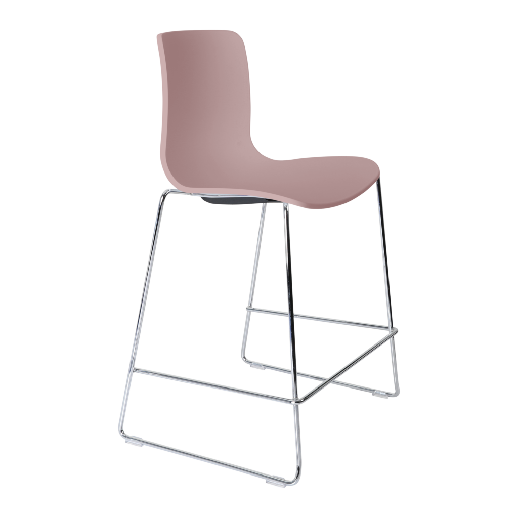 Acti Stool (Rose / Stool Sled Base) image