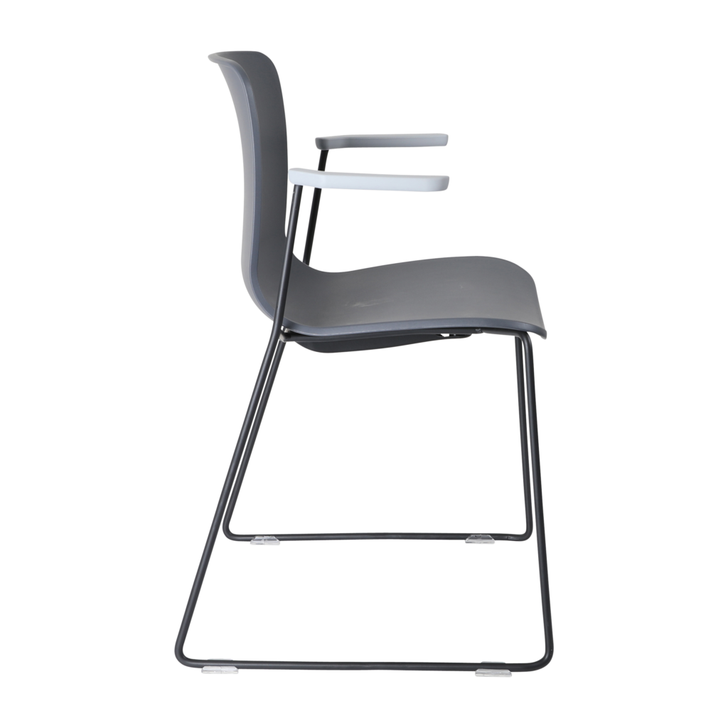 Acti Armchair (Charcoal / Sled Base Arms) image