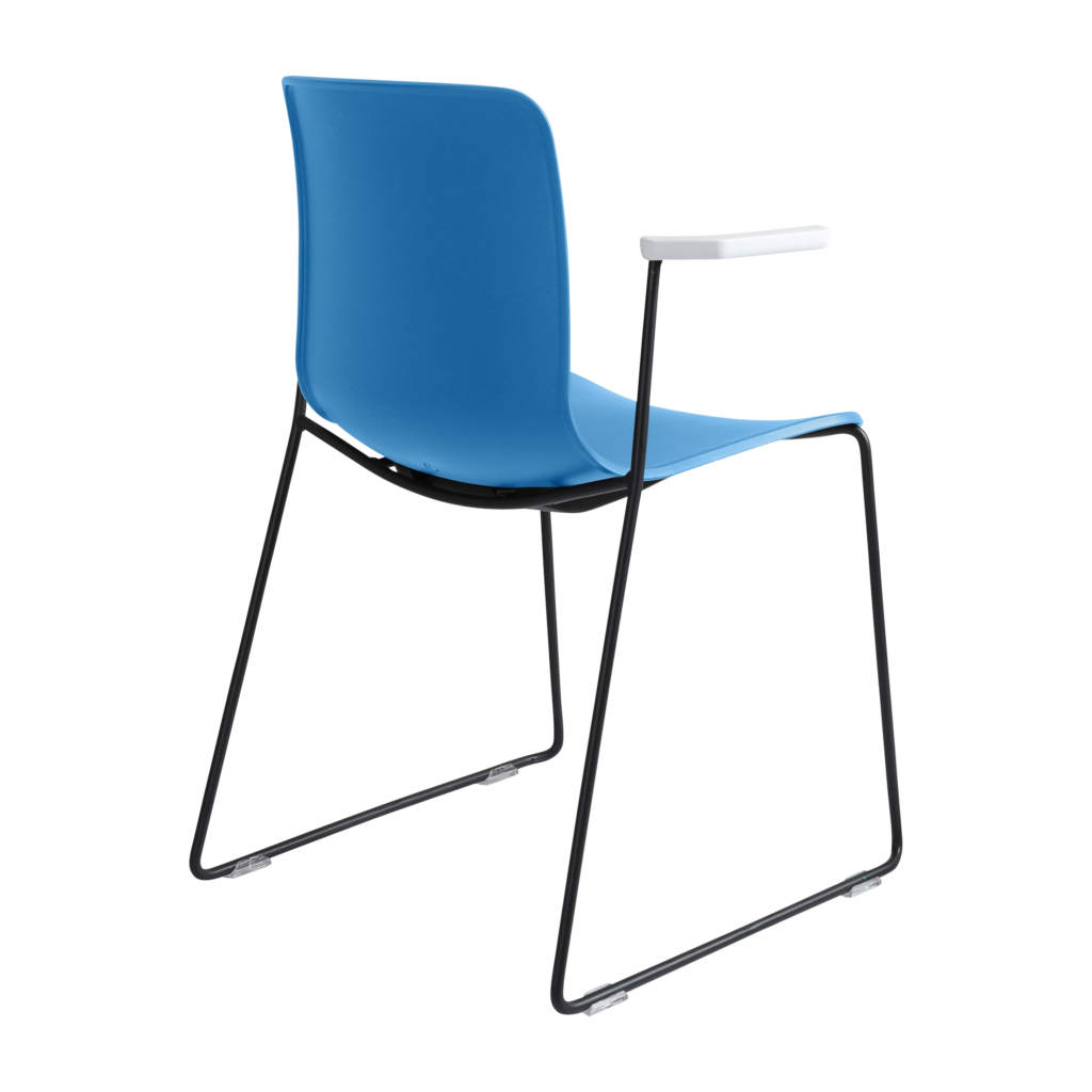 Acti Armchair (Ocean Blue / Sled Base Arms) image