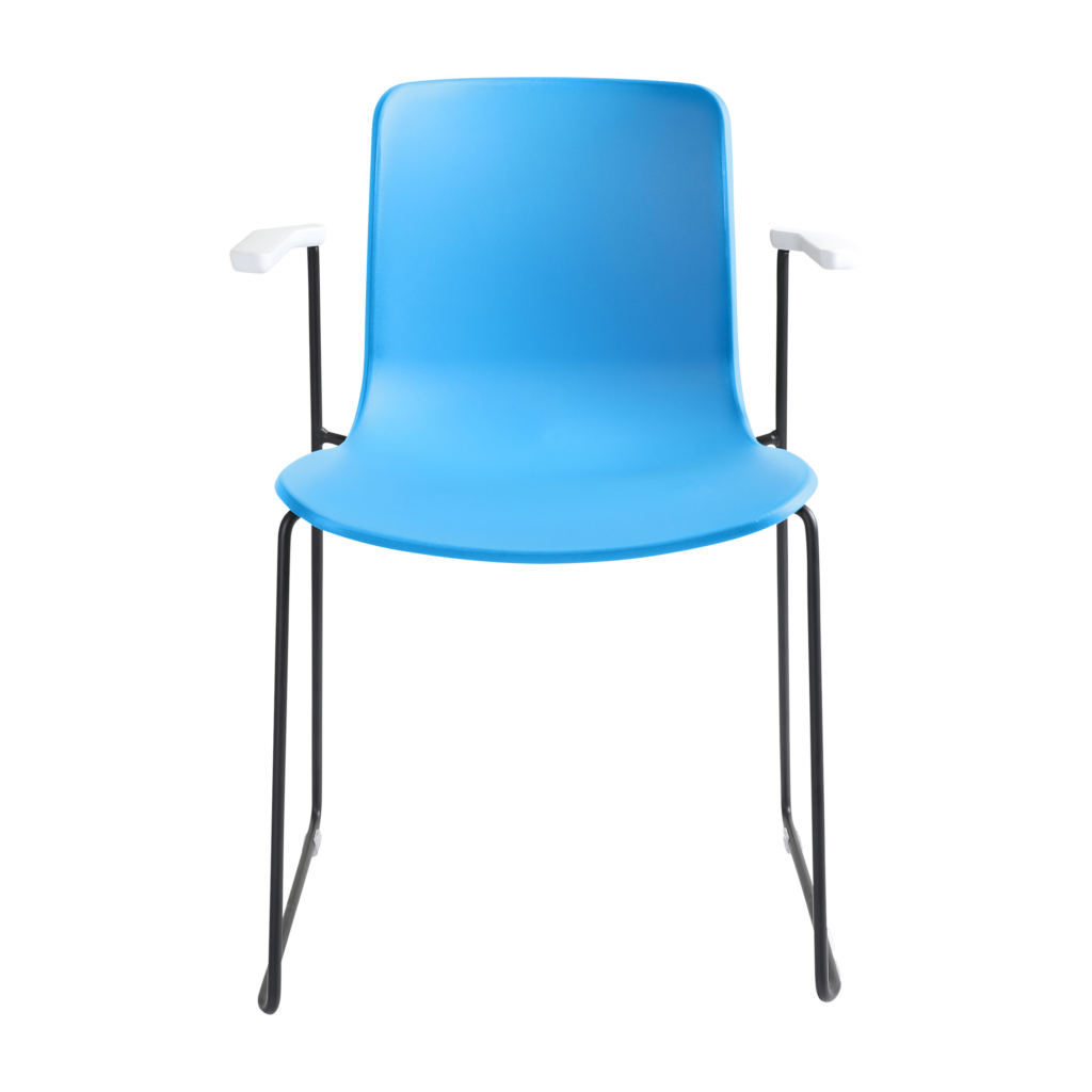 Acti Armchair (Ocean Blue / Sled Base Arms) image
