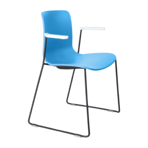 Acti Armchair (Ocean Blue / Sled Base Arms)