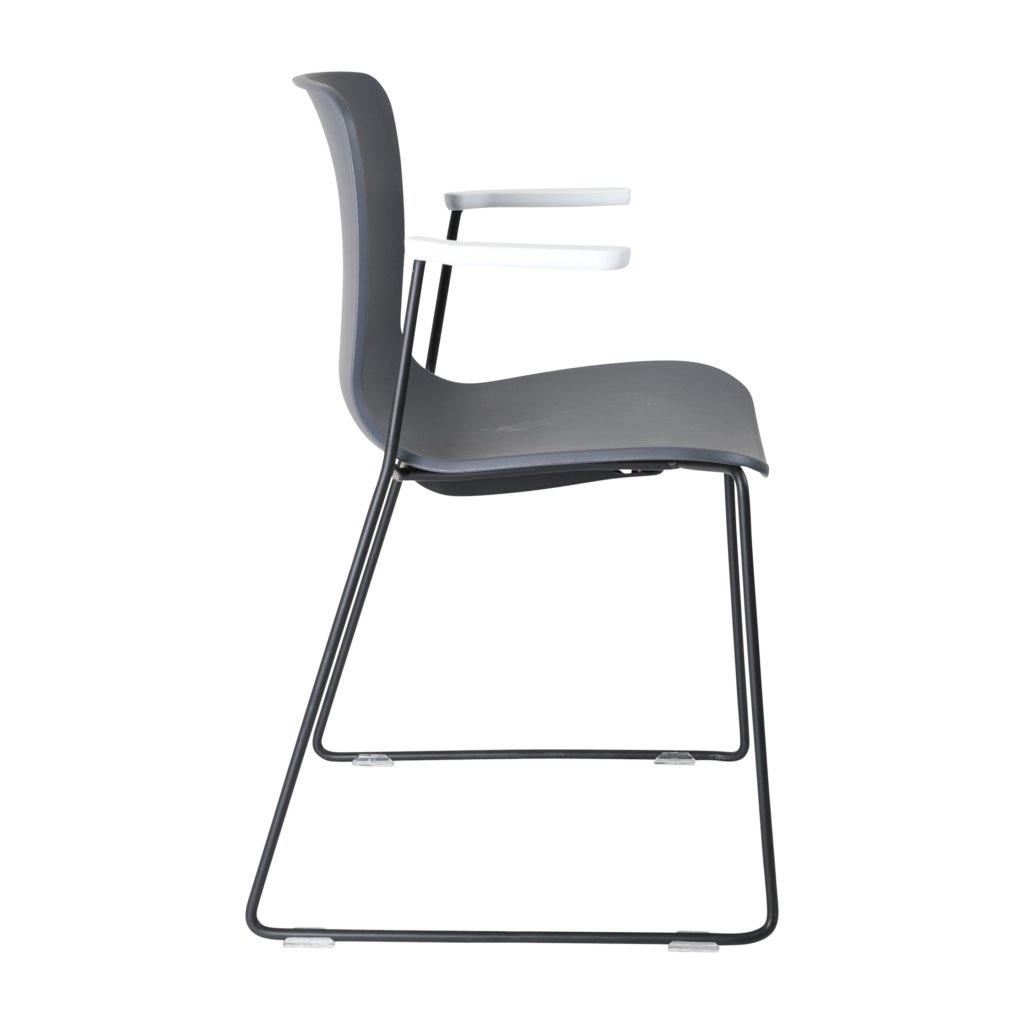 Acti Armchair (Charcoal / Sled Base Arms) image