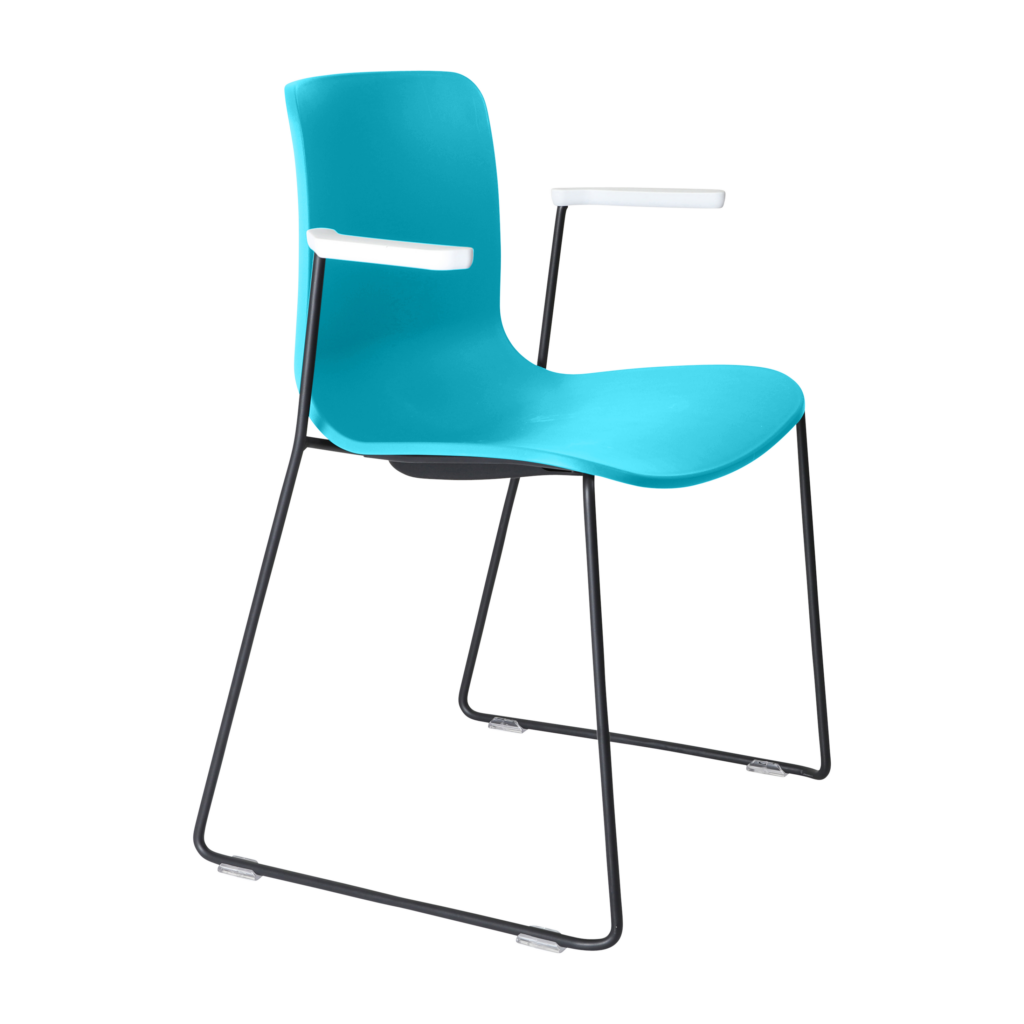 Acti Armchair (Teal / Sled Base Arms) image
