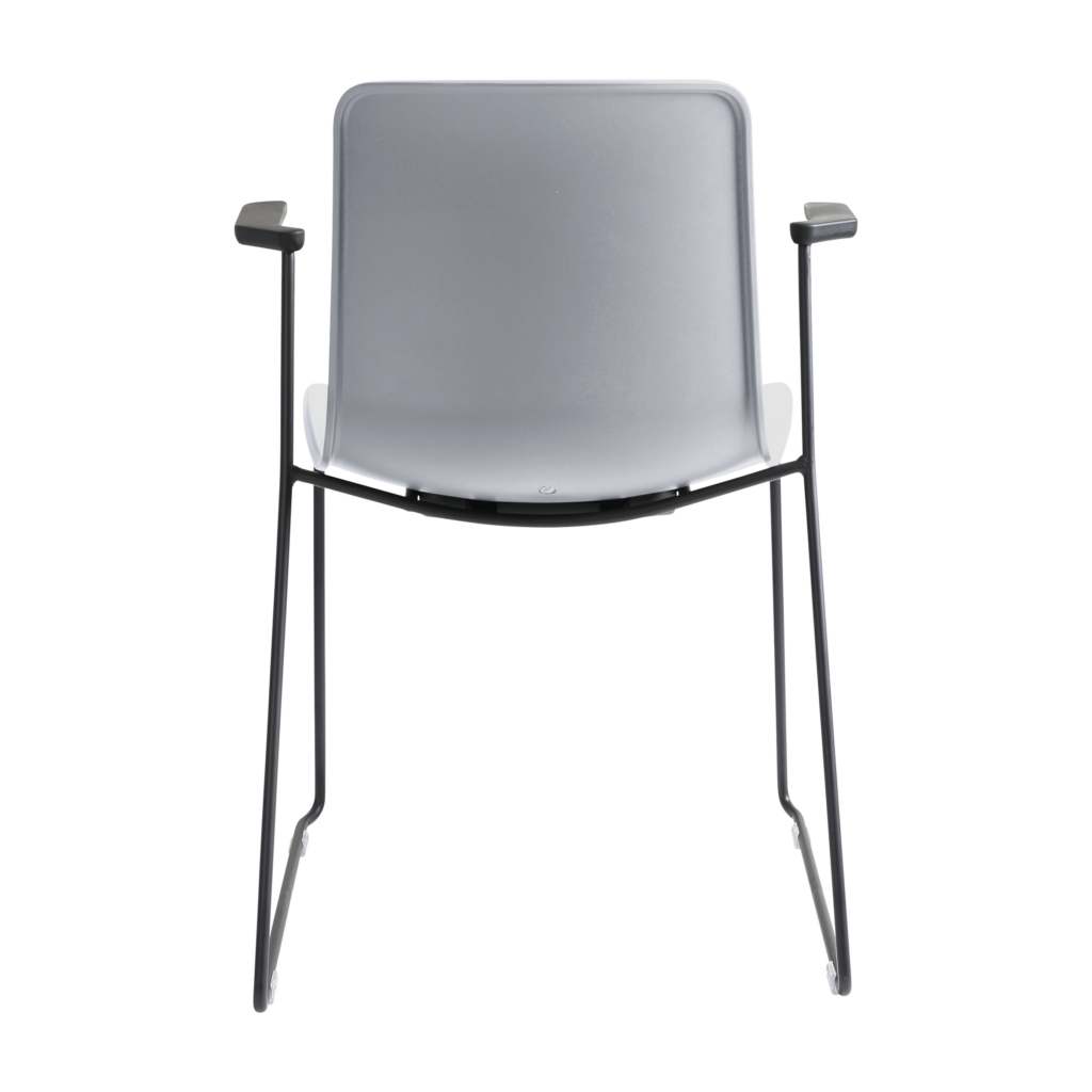 Acti Armchair (Light Grey / Sled Base Arms) image