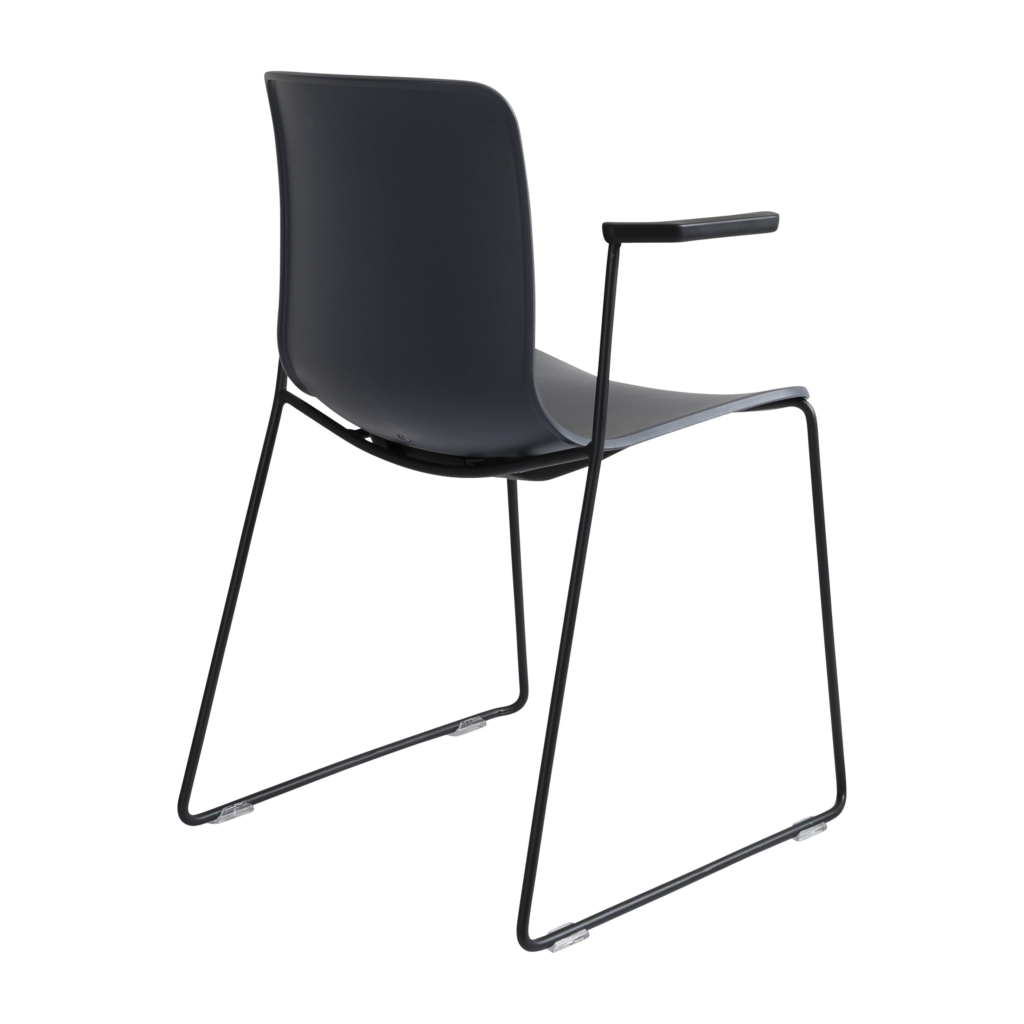 Acti Armchair (Charcoal / Sled Base Arms) image