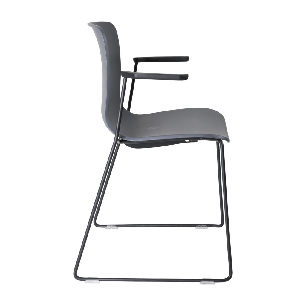 Acti Armchair (Charcoal / Sled Base Arms) image