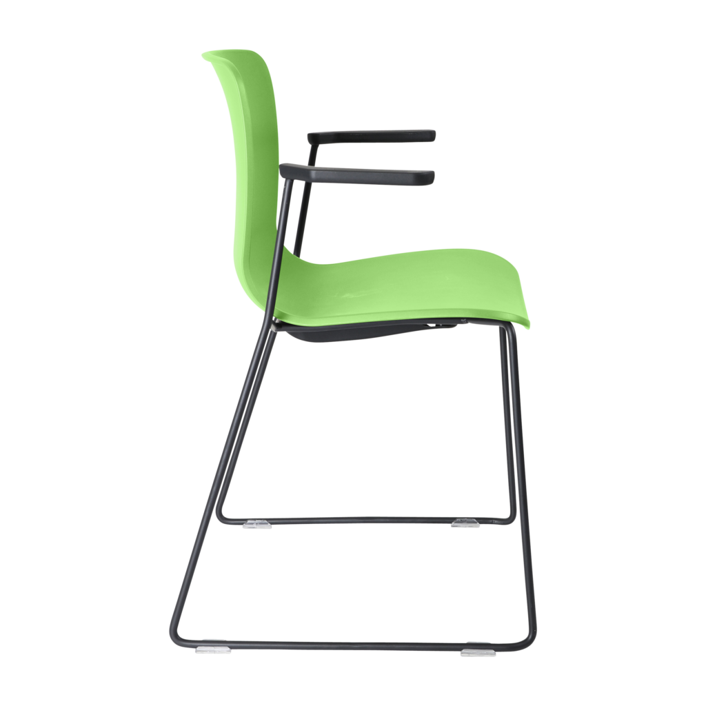 Acti Armchair (Green / Sled Base Arms) image
