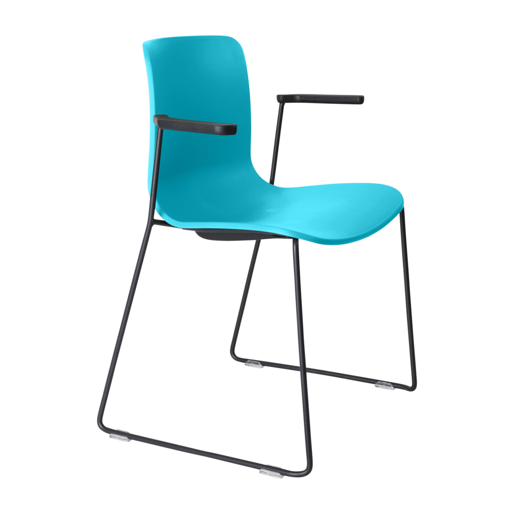 Acti Armchair (Teal / Sled Base Arms) image