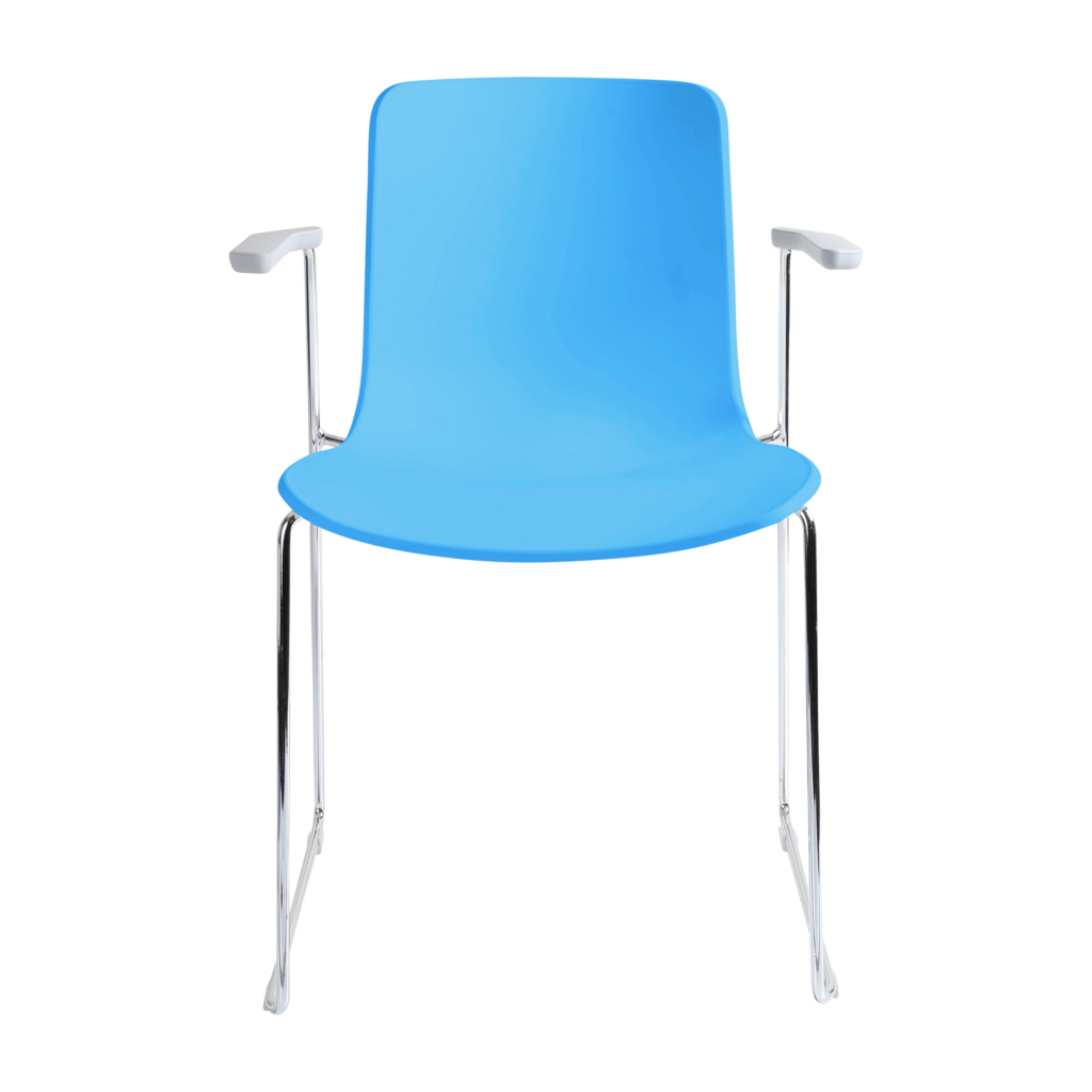 Acti Armchair (Ocean Blue / Sled Base Arms) image