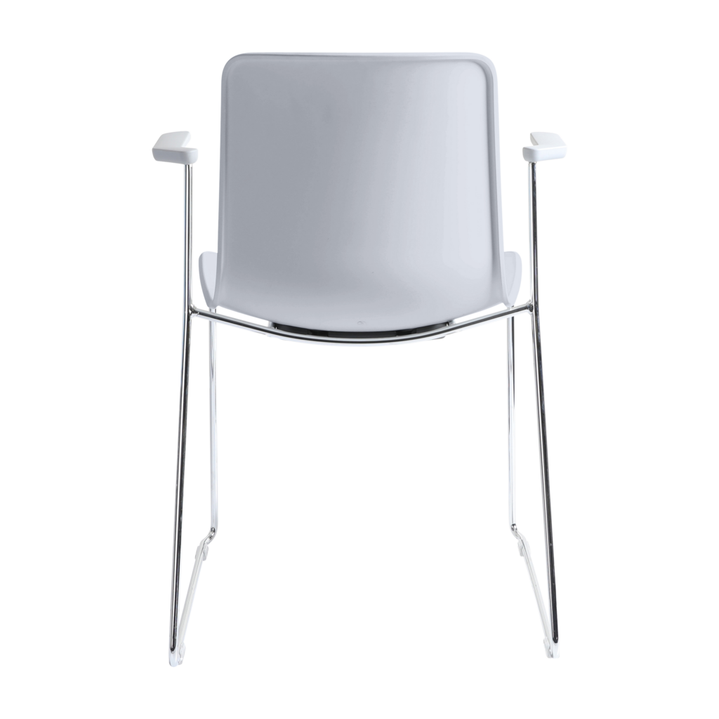 Acti Armchair (Light Grey / Sled Base Arms) image