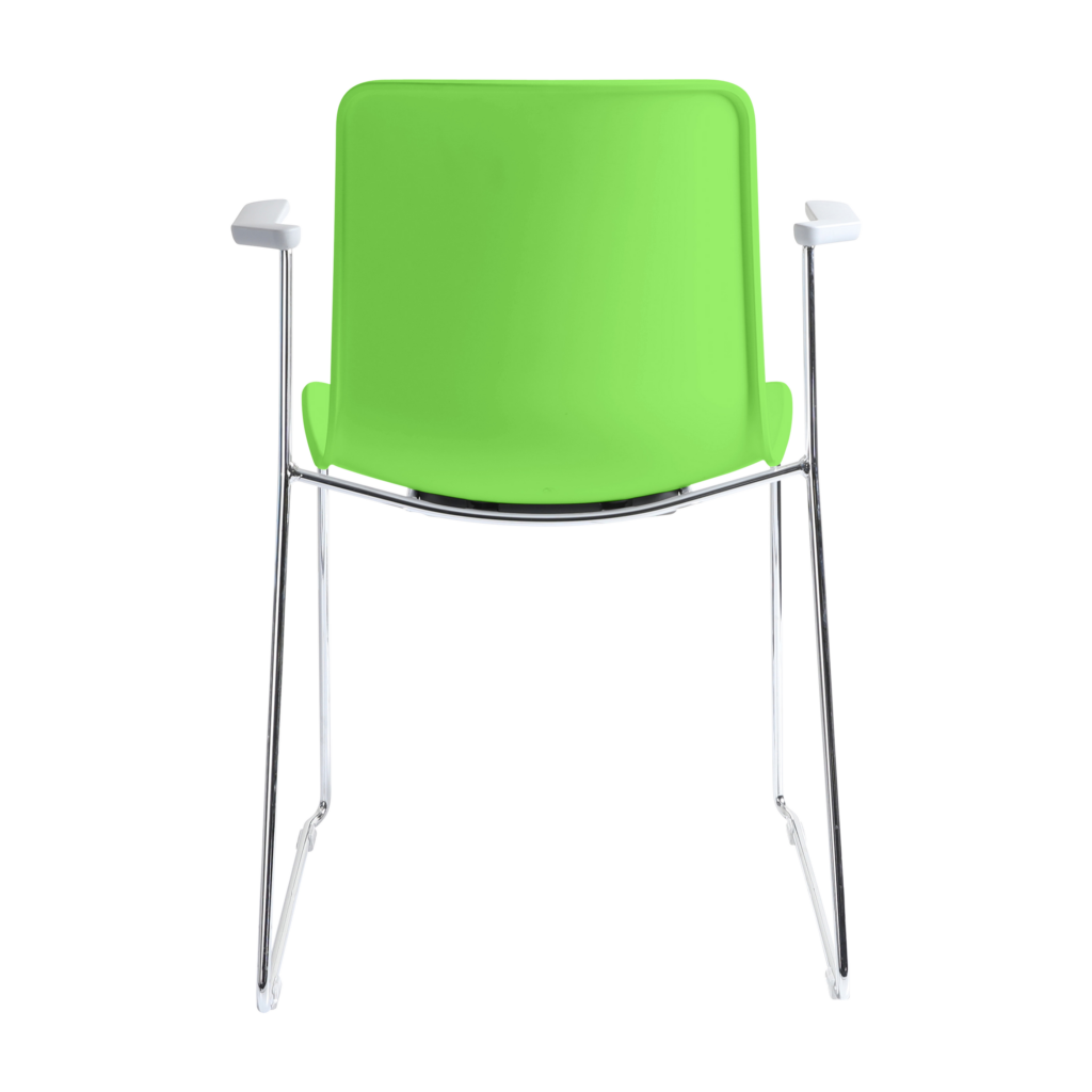 Acti Armchair (Green / Sled Base Arms) image