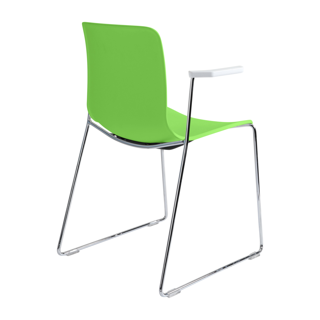 Acti Armchair (Green / Sled Base Arms) image