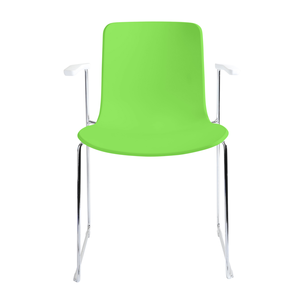 Acti Armchair (Green / Sled Base Arms) image