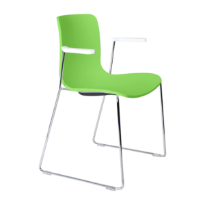 Acti Armchair (Green / Sled Base Arms)