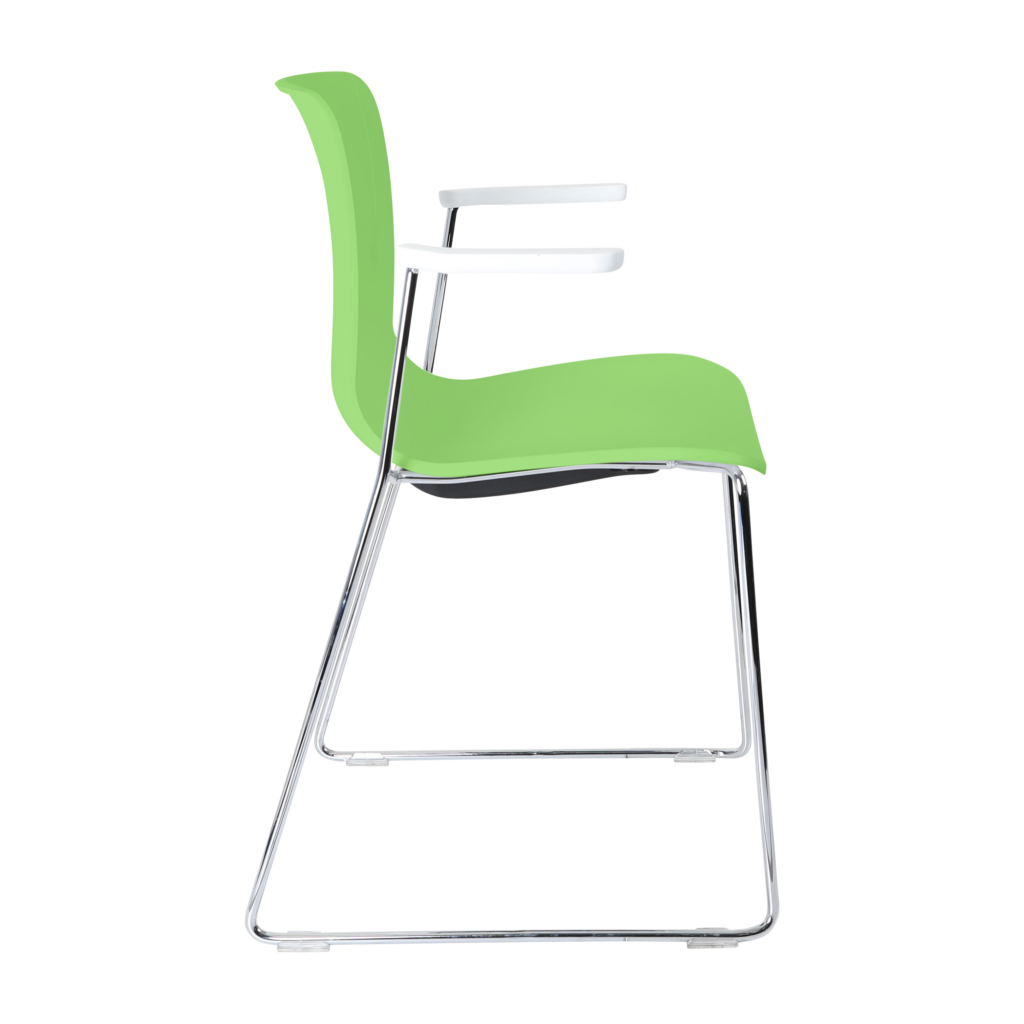 Acti Armchair (Green / Sled Base Arms) image