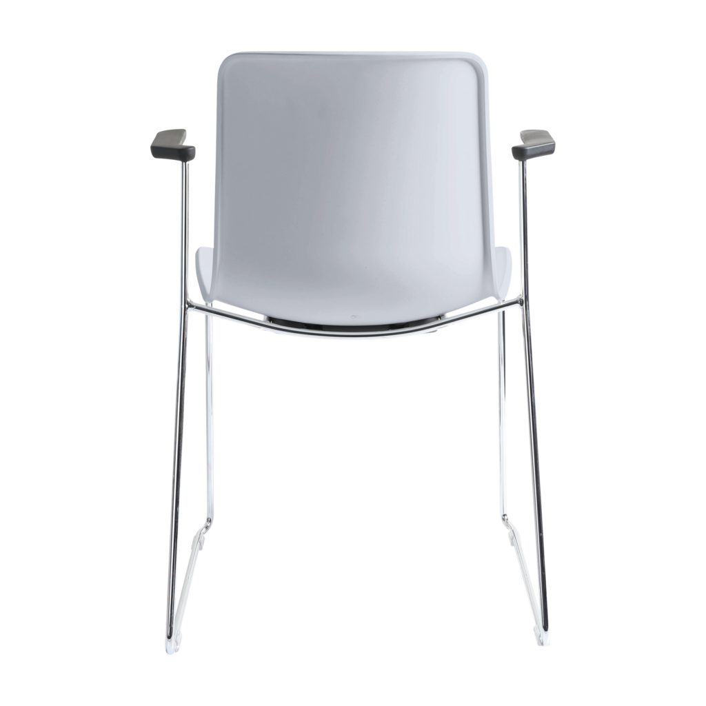 Acti Armchair (Light Grey / Sled Base Arms) image