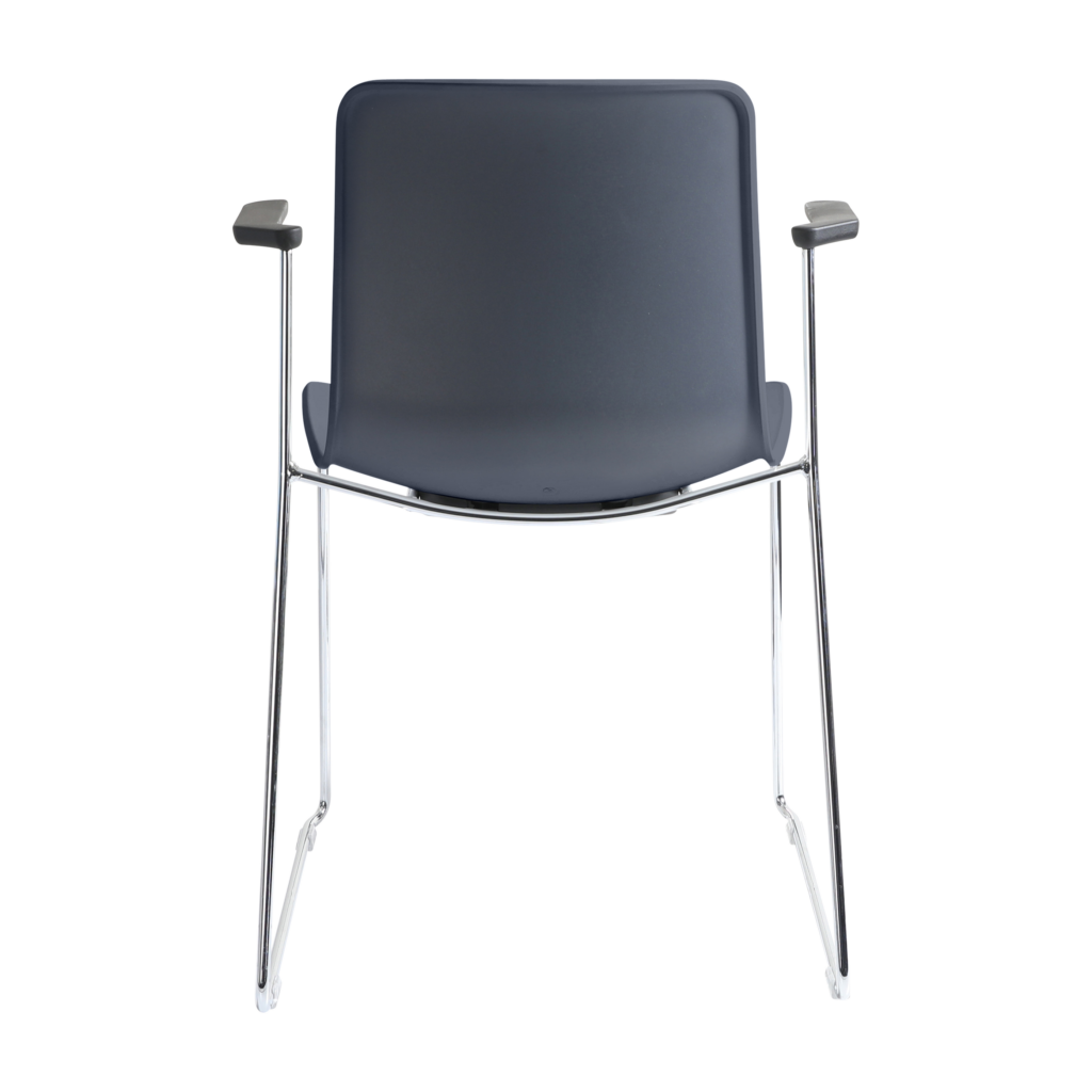 Acti Armchair (Charcoal / Sled Base Arms) image