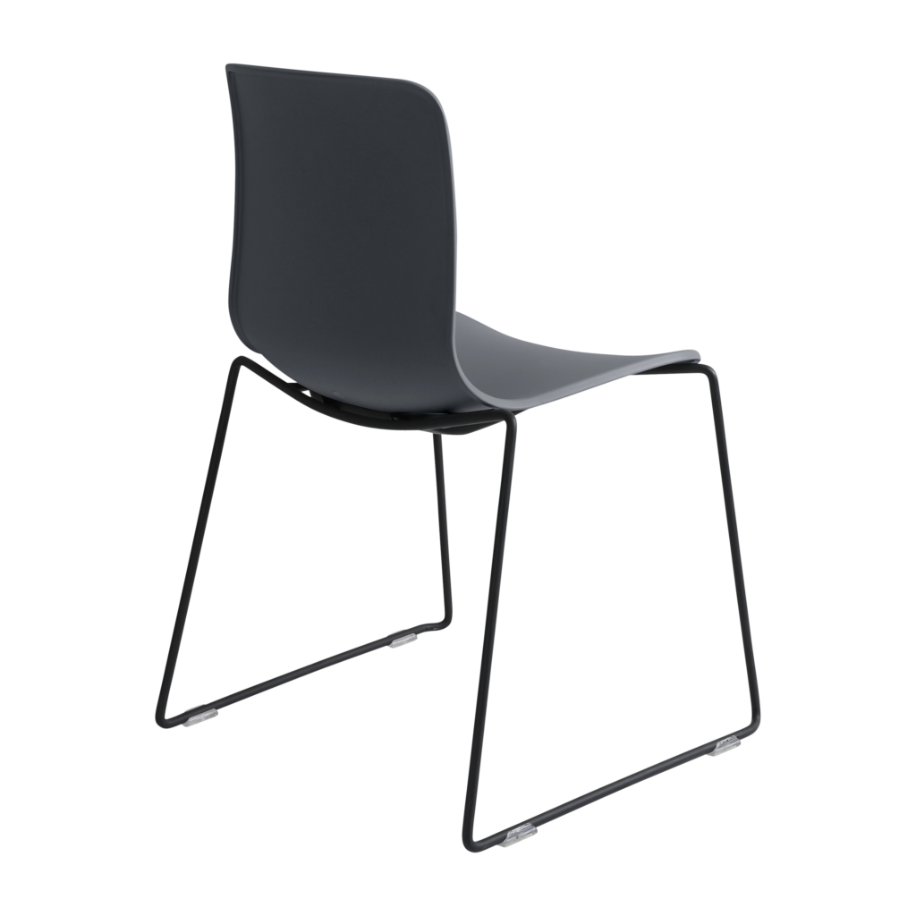 Acti Chair (Charcoal / Sled Base Black) image
