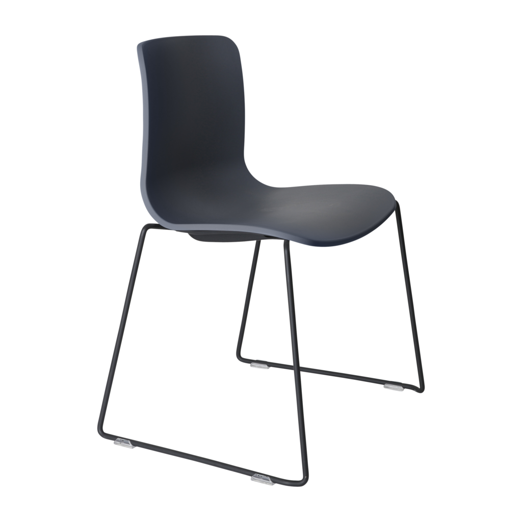 Acti Chair (Charcoal / Sled Base Black) image