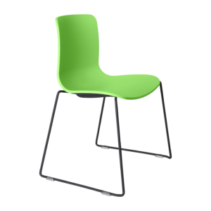 Acti Chair (Green / Sled Base Black)