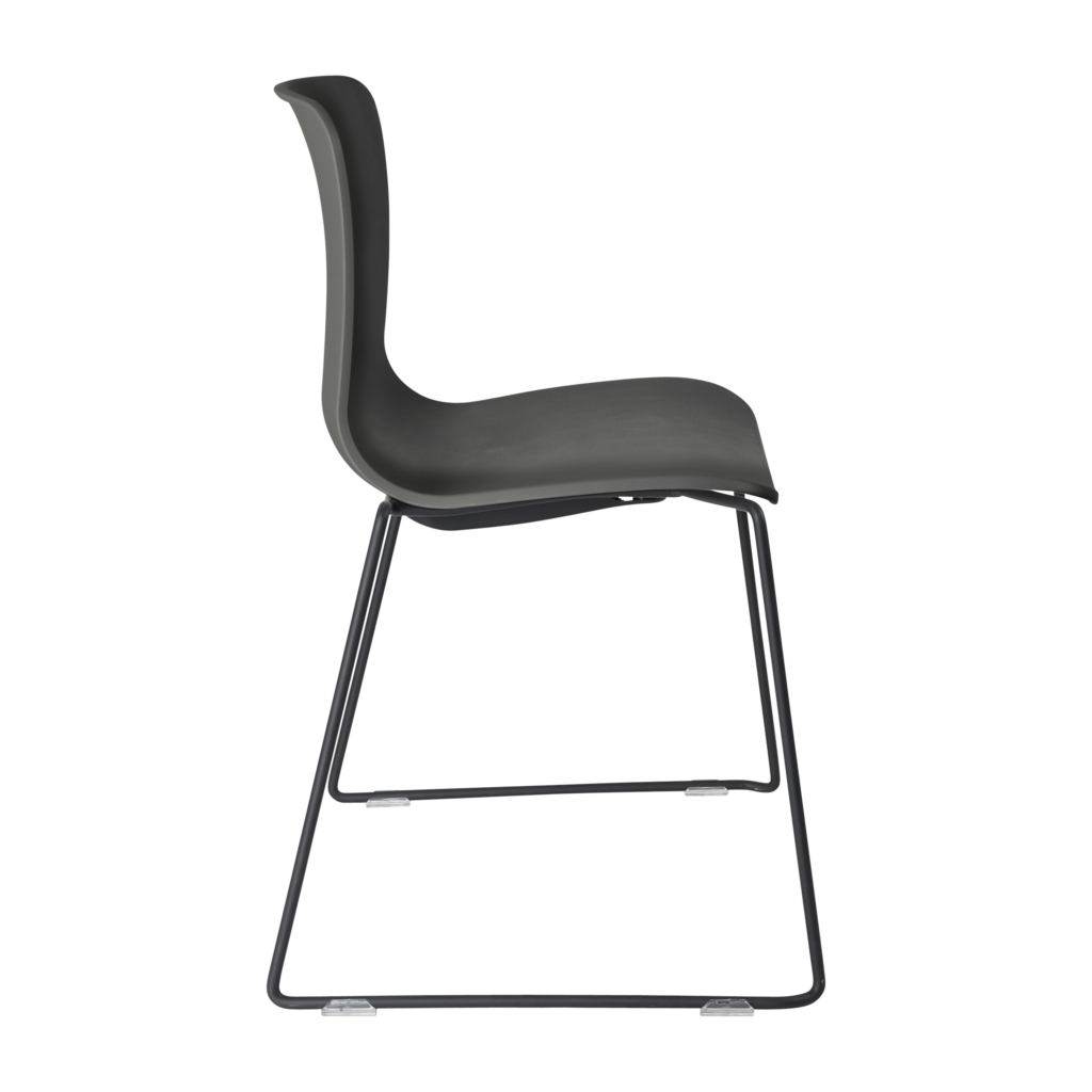 Acti Chair (Black / Sled Base Black) image