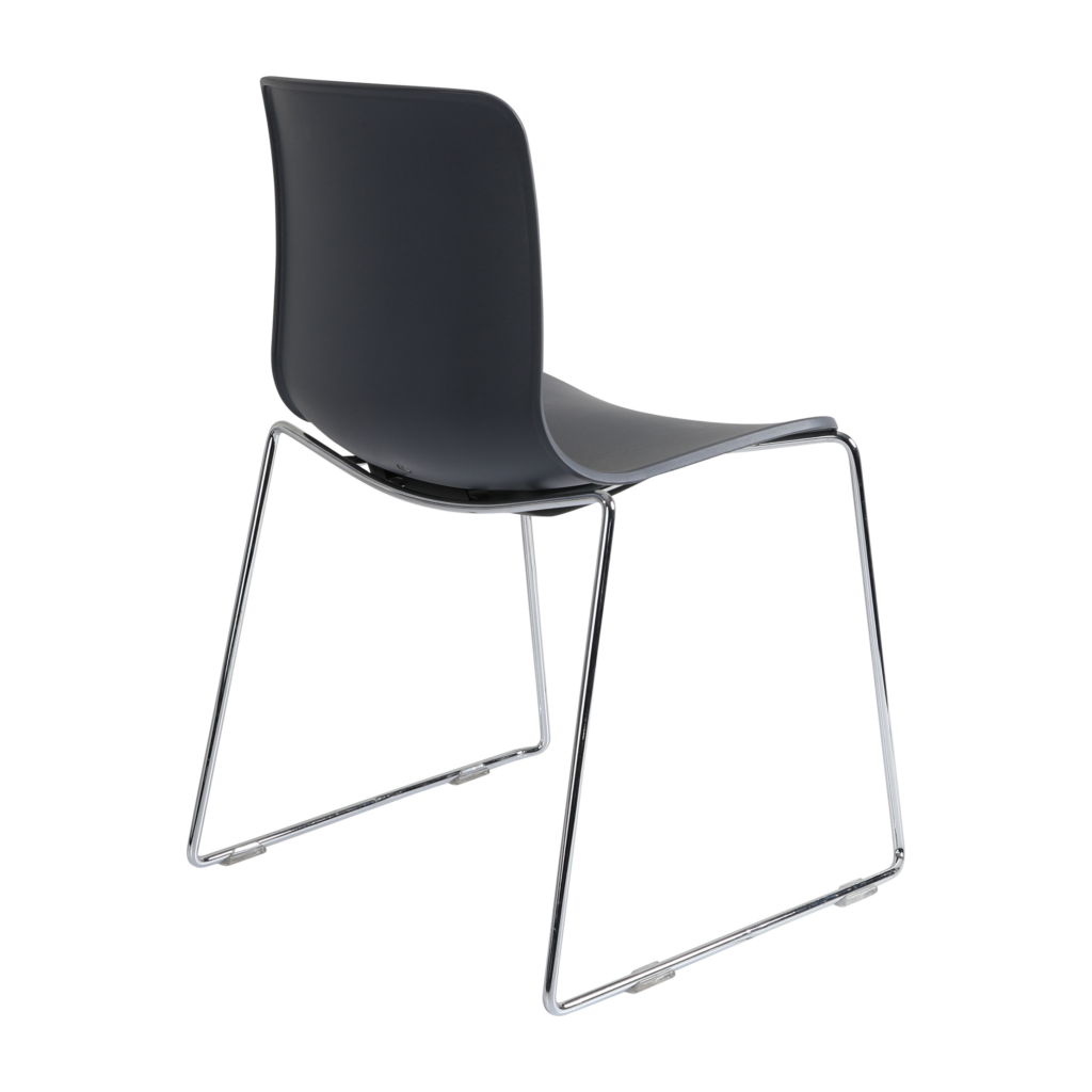 Acti Chair (Charcoal / Sled Base Chrome) image