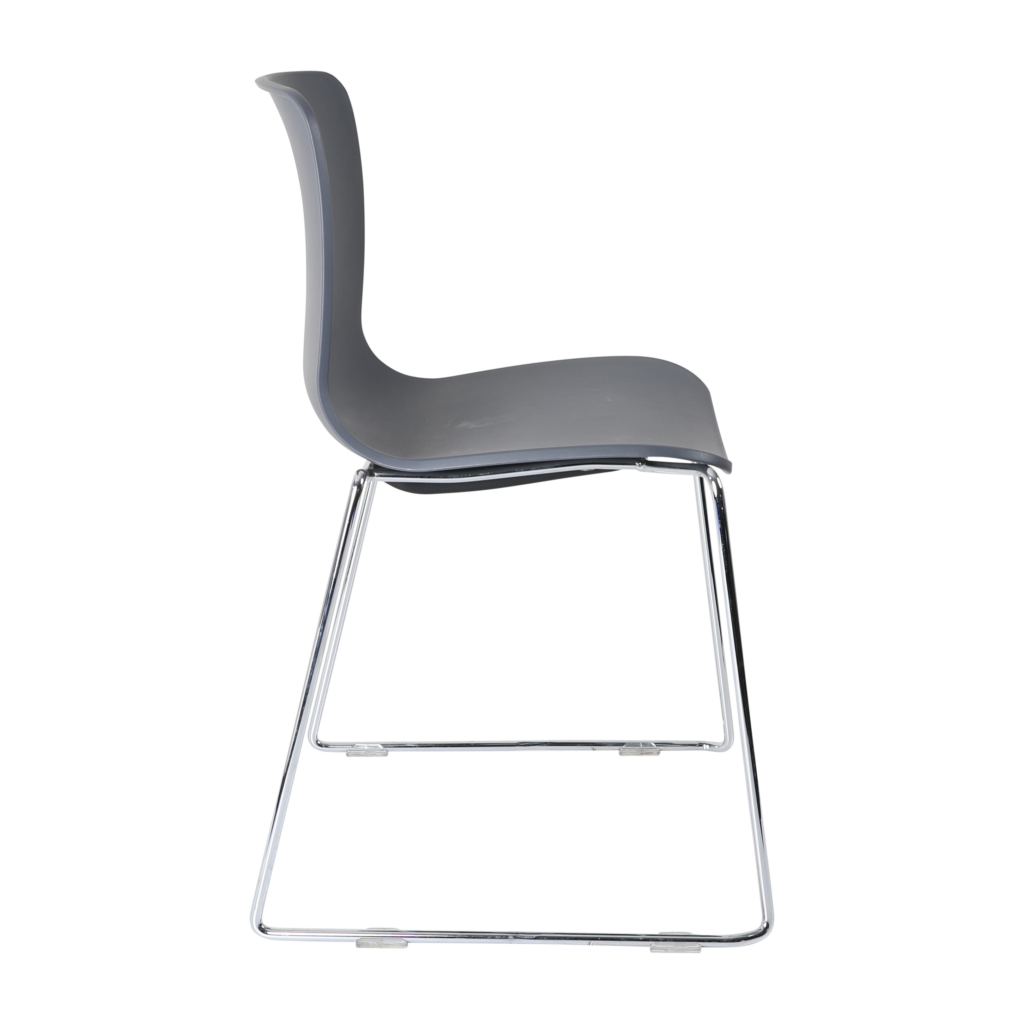 Acti Chair (Charcoal / Sled Base Chrome) image
