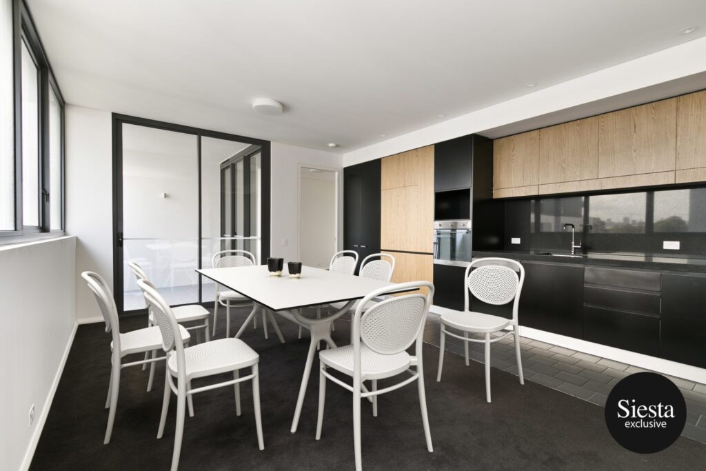 Air Table 180/Marcel Chair 8 Seat Package – Black image