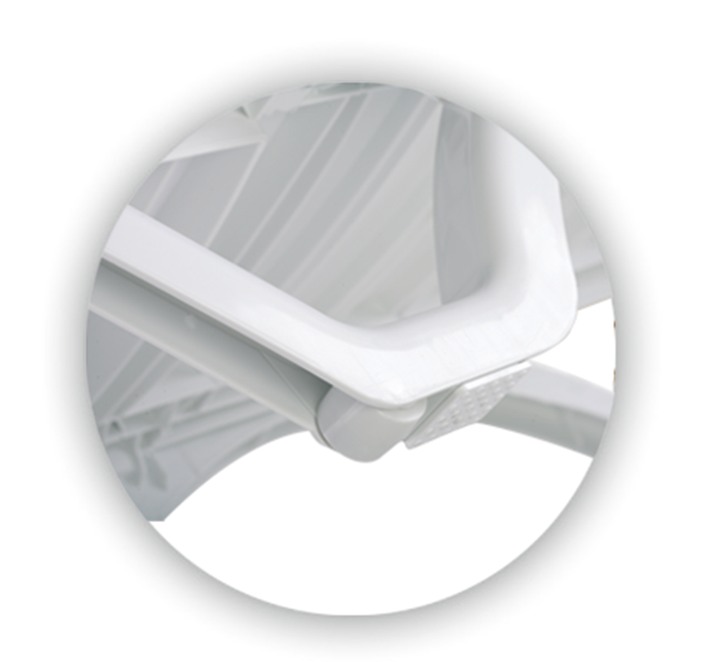 Aqua Sunlounger – White (1 Year Warranty) image