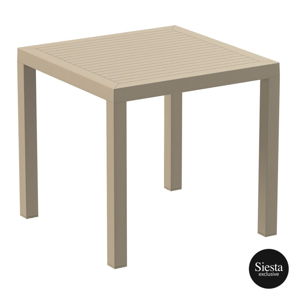 Ares 80 Table – Taupe image