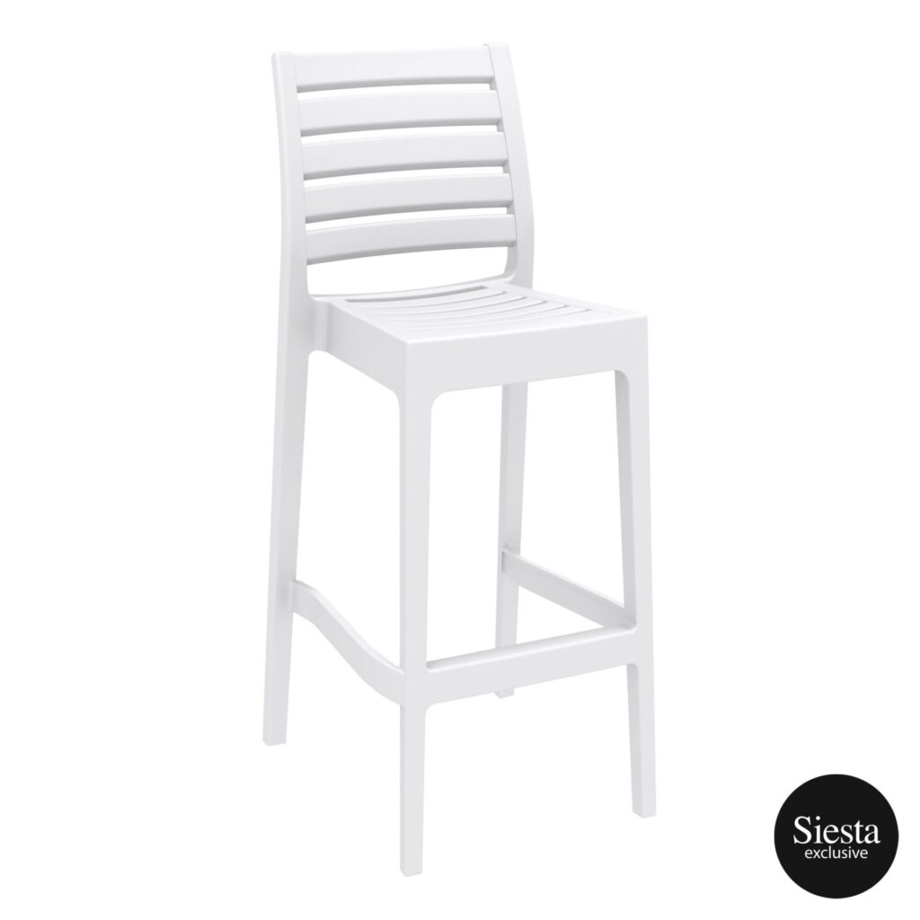 Ares Barstool 75 – White image