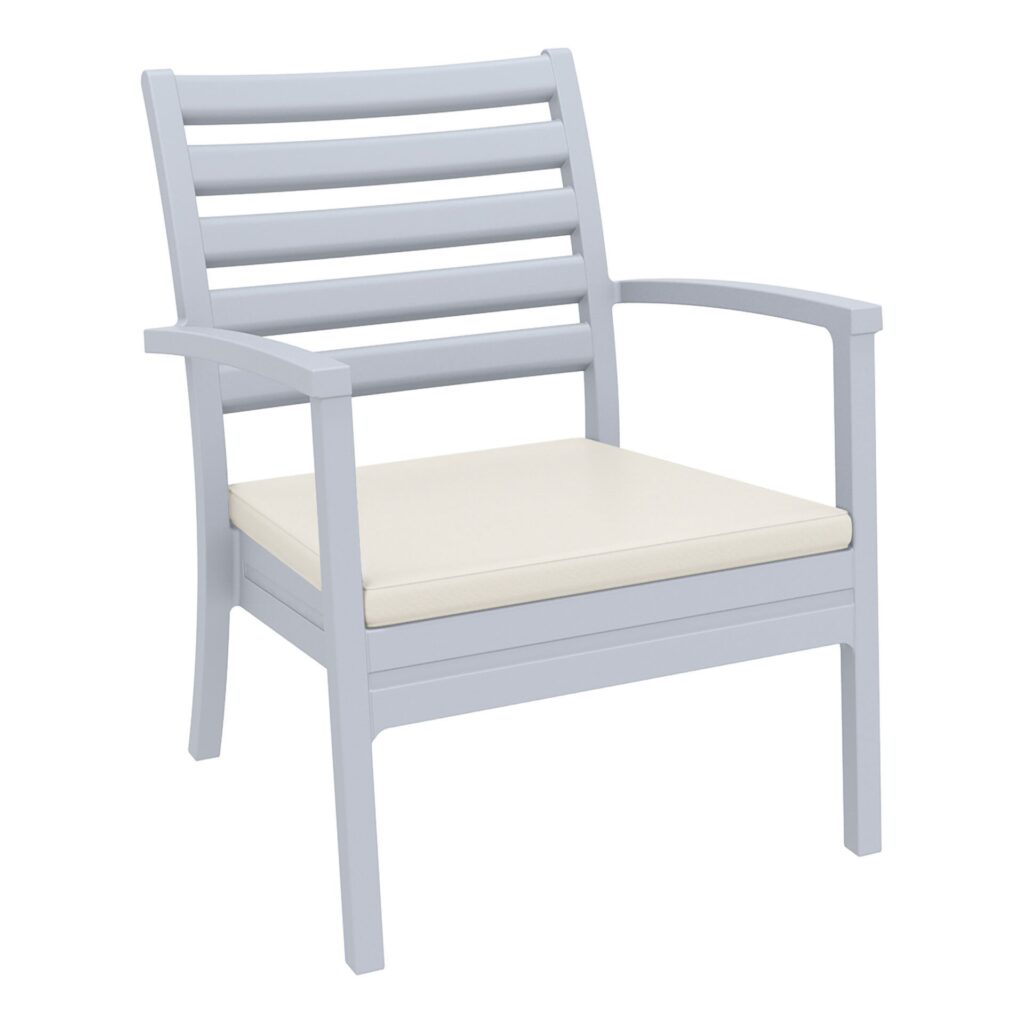 Artemis XL Armchair – Taupe with Beige Seat Cushion image