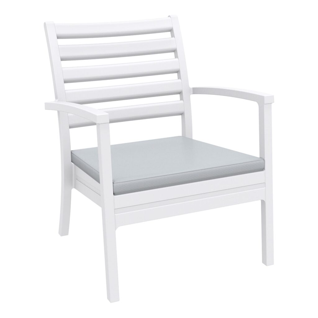 Artemis XL Armchair – Taupe with Beige Seat Cushion image
