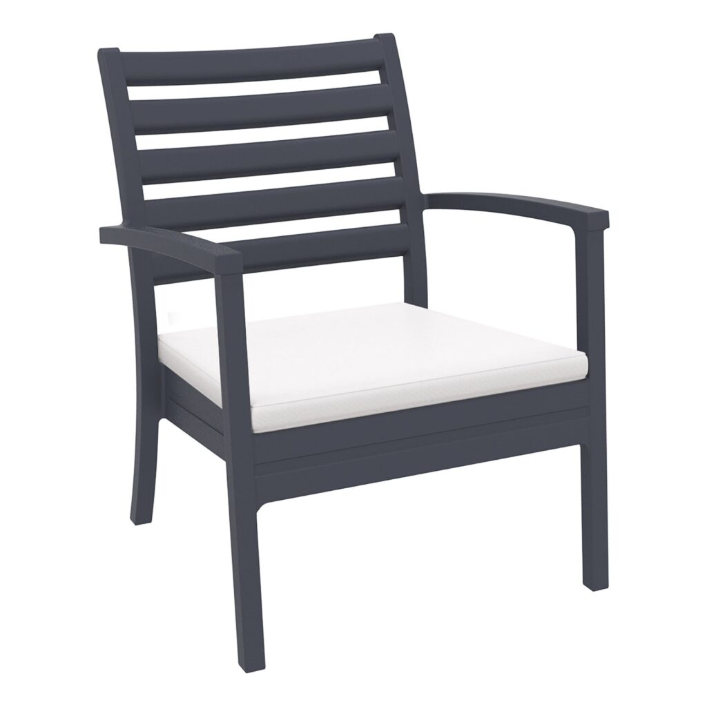 Artemis XL Armchair – Taupe with Beige Seat Cushion image