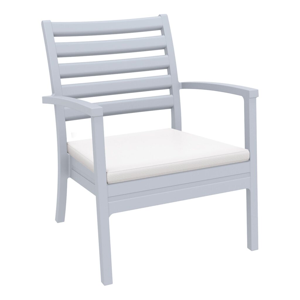 Artemis XL Armchair – Taupe with Beige Seat Cushion image