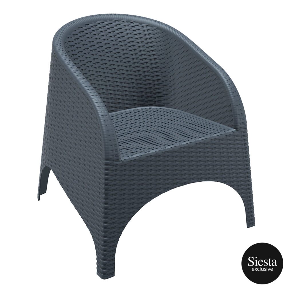 Aruba Armchair – Anthracite image