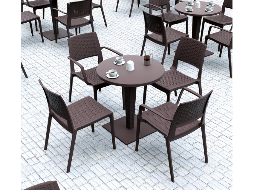 Capri Armchair – Chocolate image