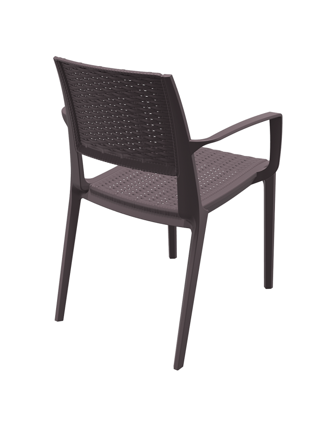 Capri Armchair – Chocolate image