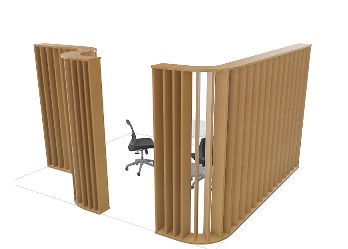 Combination Slat Wall image