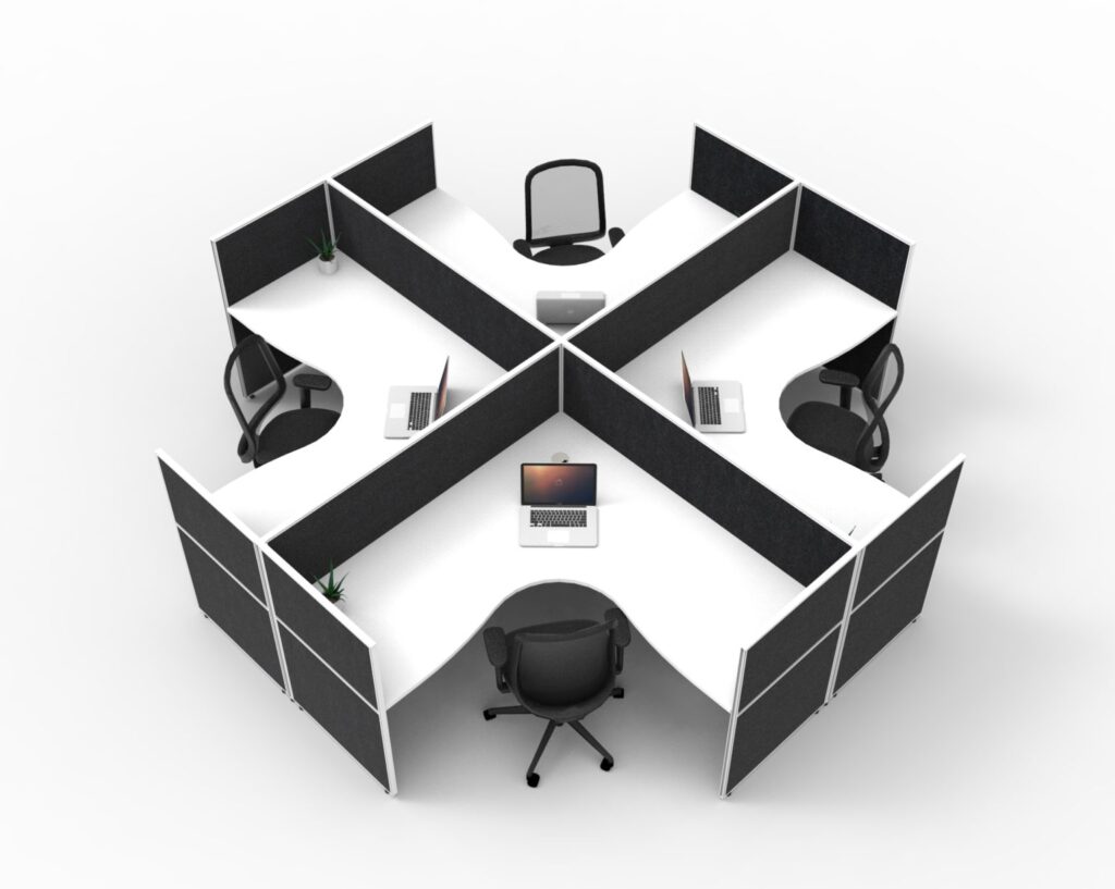 SHUSH30 Corner Workstations (1800W x 25H x 1200D) image